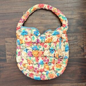 NATURAL LIFE Colorful Floral Shoulder Bag